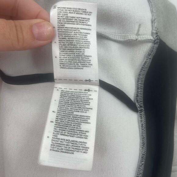 Adidas Men's Zip Up Hooded Sweatshirt M Gray/Black Performance Jacket Pockets - Picture 9 of 14